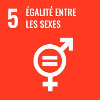 Objectif 5 : Parvenir à l’égalité des sexes et autonomiser toutes les femmes et les filles